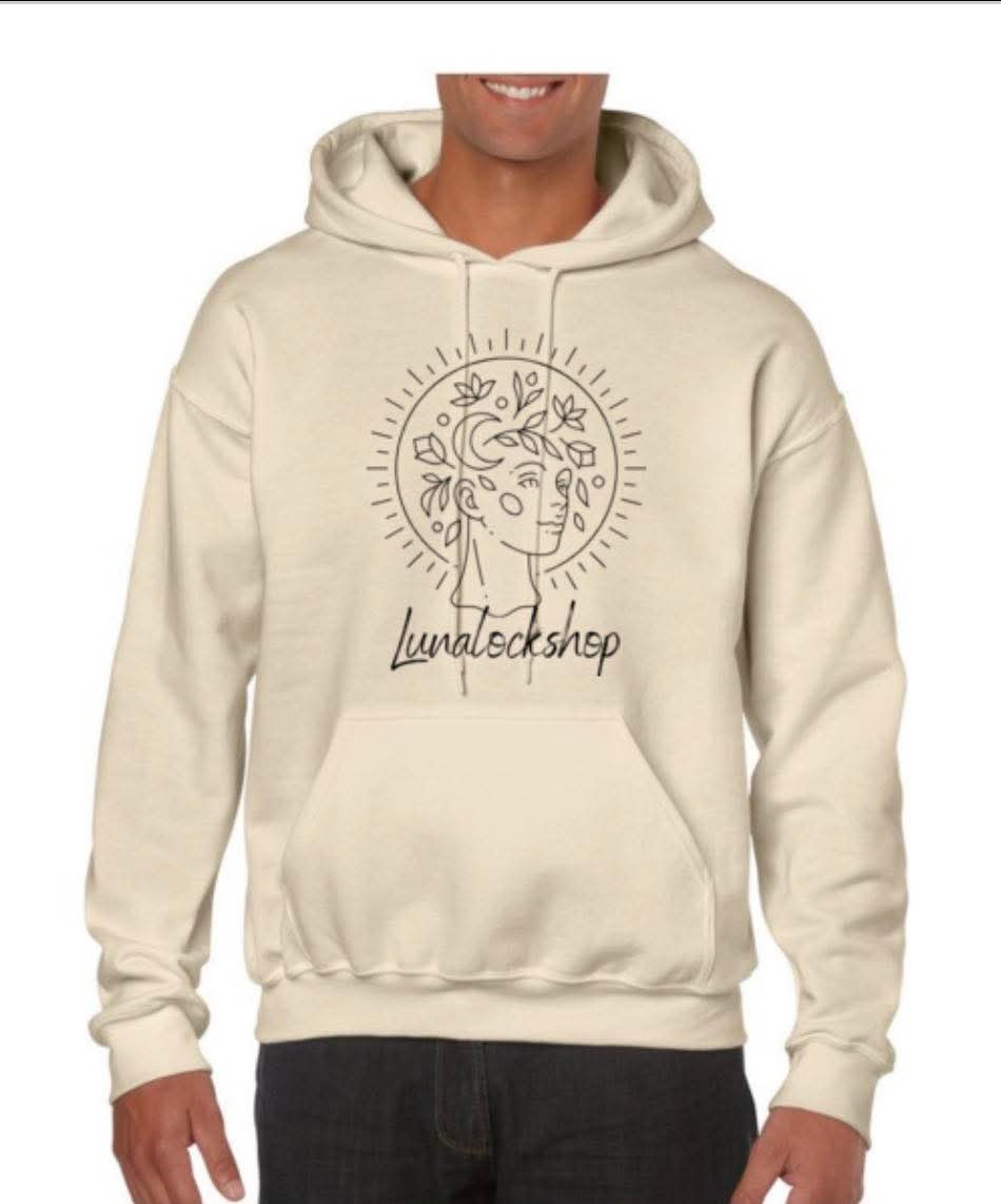PREORDER Lunalockshop Hoodie, Adult Unisex, 100% cotton