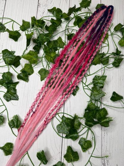 Set of 4, 55-59cm Petal Pop Mixed Texture Synthetic Extensions