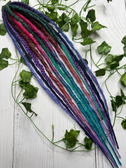 Set of 6, 50-54cm Deep Mermaid Synthetic Extensions