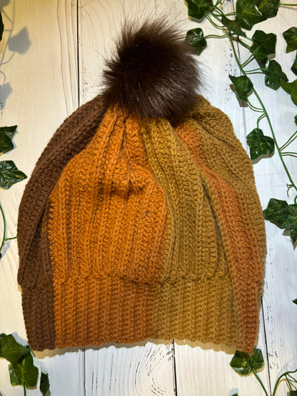 Brown Earthy Beanie