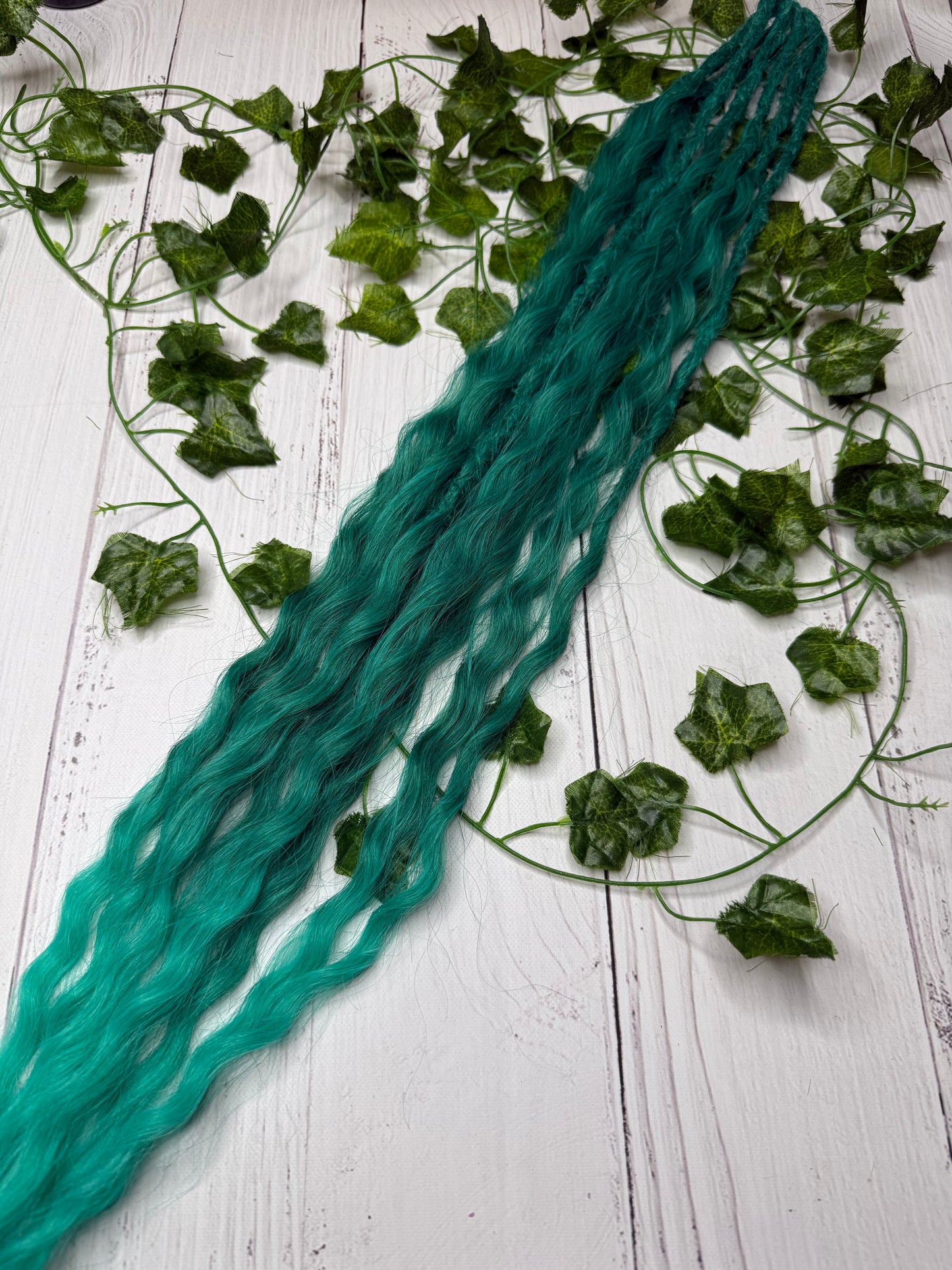 Set of 4, 75-78cm Enchanted Ivy Mixed Texture Synthetic Extensions