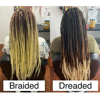 Set of 8, 49-52cm Blonde to Pink/Purple Synthetic Extensions