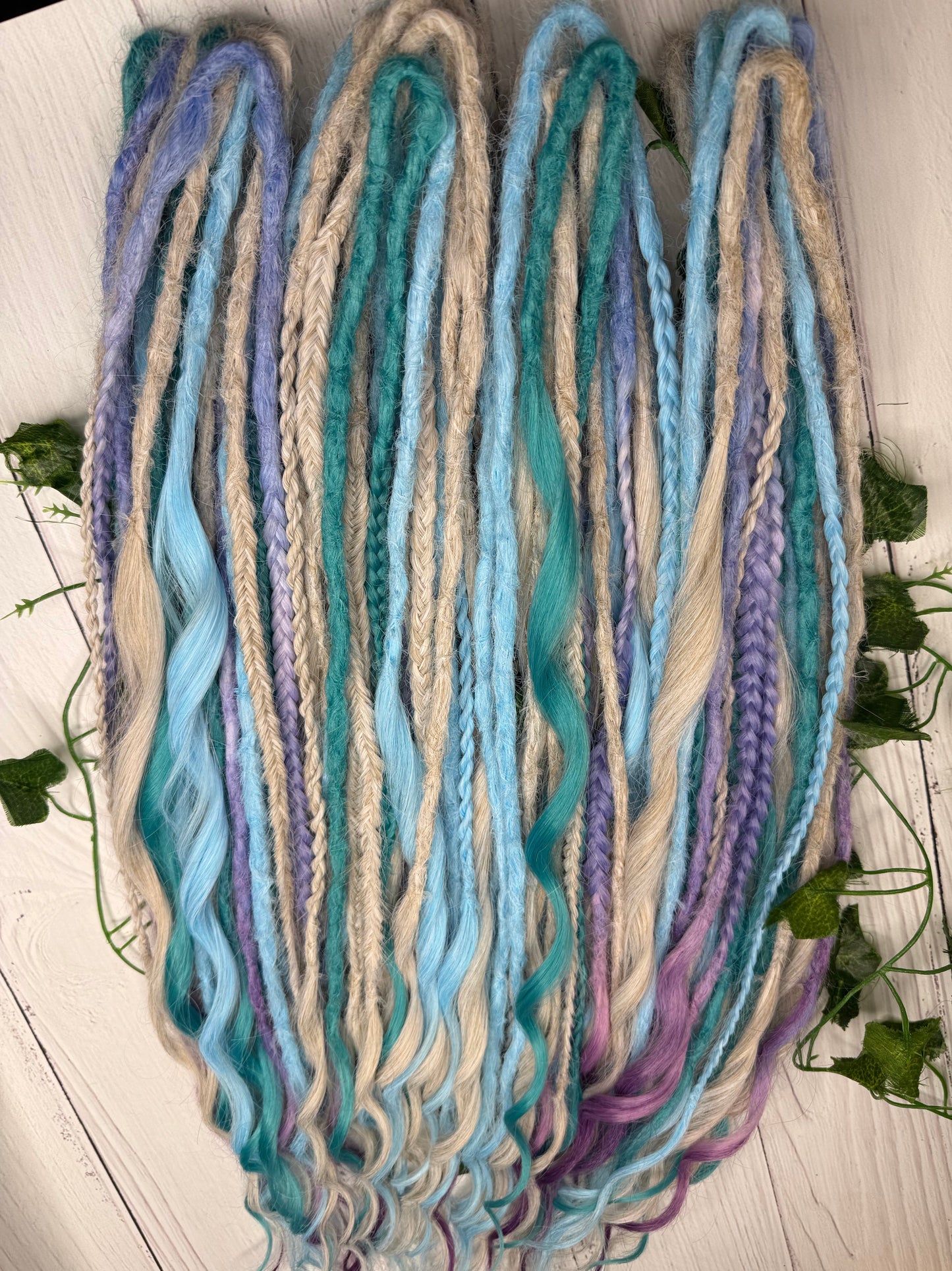 Set of 44, Mixed Textured Extensions