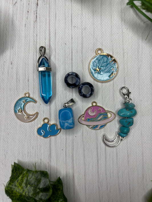 Blue Sky Charm Set
