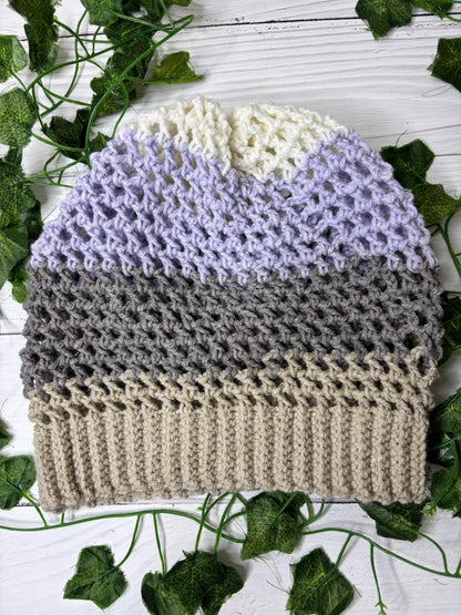 Lavender Hills Handmade Beanie