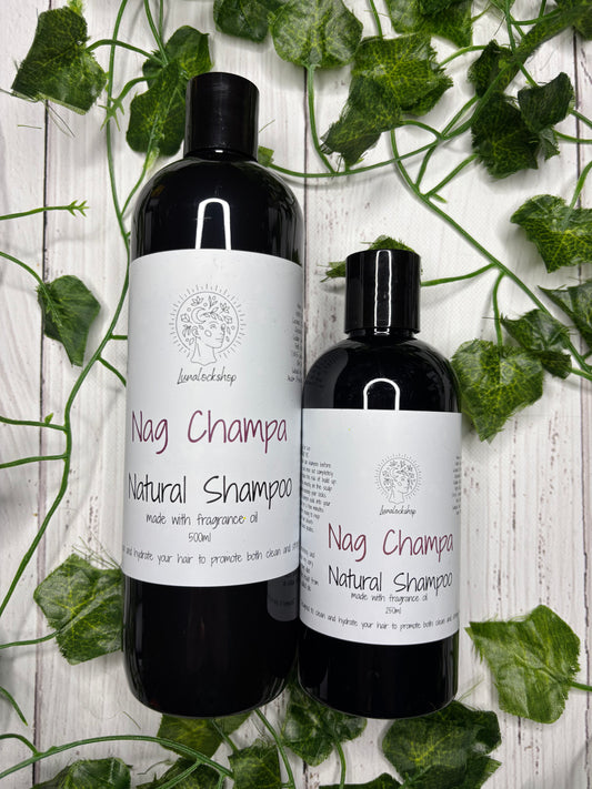 PREORDER Nag Champa Natural Shampoo