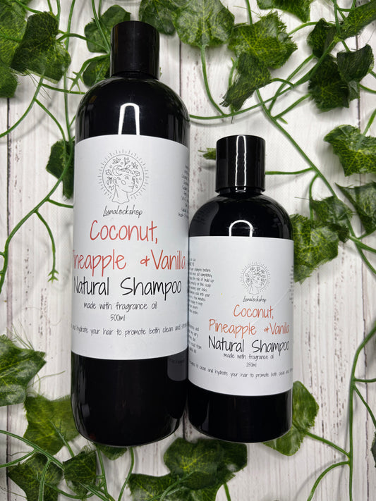PREORDER Coconut Pineapple & Vanilla Natural Shampoo