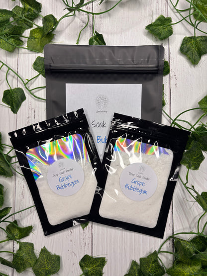 Grape Bubblegum Deep Soak Powder