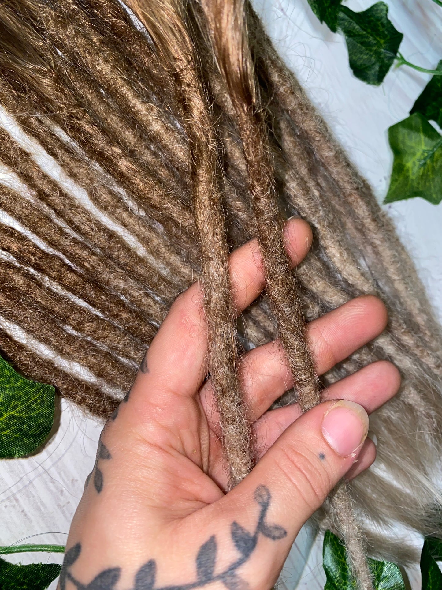 53 Ombre Human Hair Dreadlock Extensions