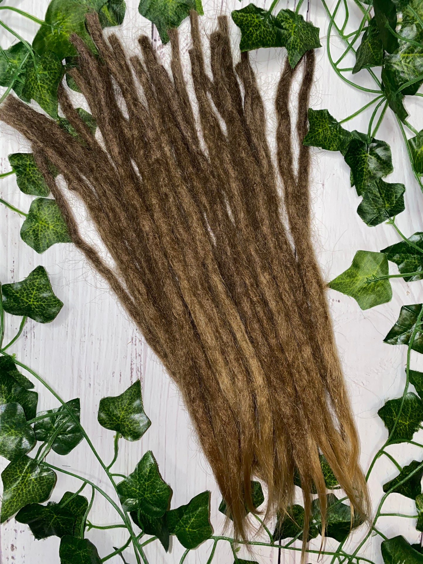 29 Natural Blonde Human Hair Dreadlock Extensions